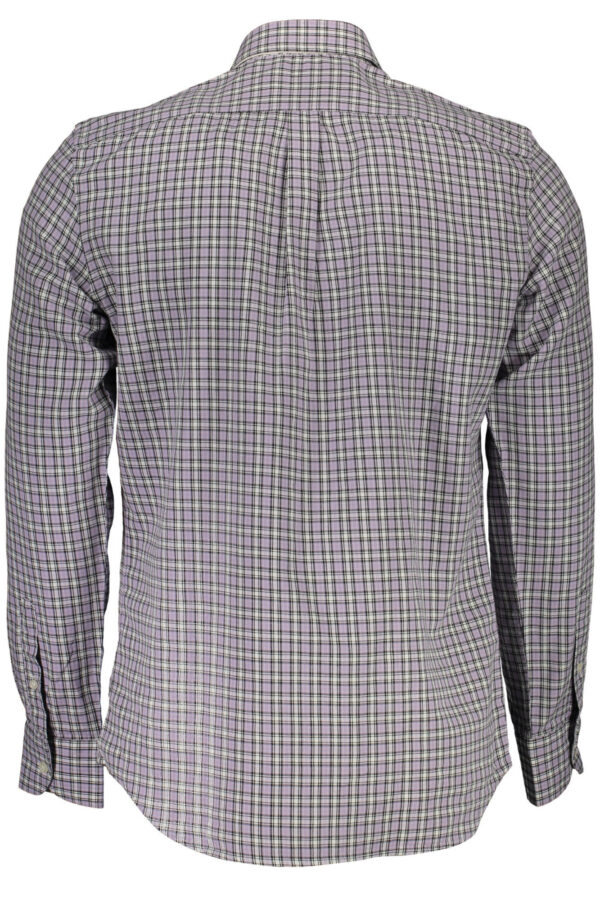 HARMONT & BLAINE CAMICIA MANICHE LUNGHE UOMO VIOLA - immagine 2