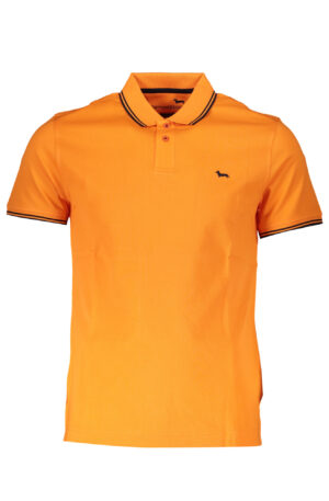 HARMONT & BLAINE POLO MANICHE CORTE UOMO ARANCIO