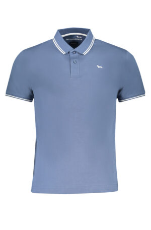 HARMONT & BLAINE POLO MANICHE CORTE UOMO BLU