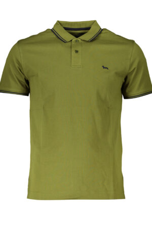 HARMONT & BLAINE POLO MANICHE CORTE UOMO VERDE