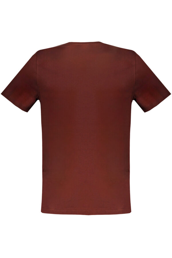 HARMONT & BLAINE T-SHIRT MANICHE CORTE UOMO MARRONE - immagine 2