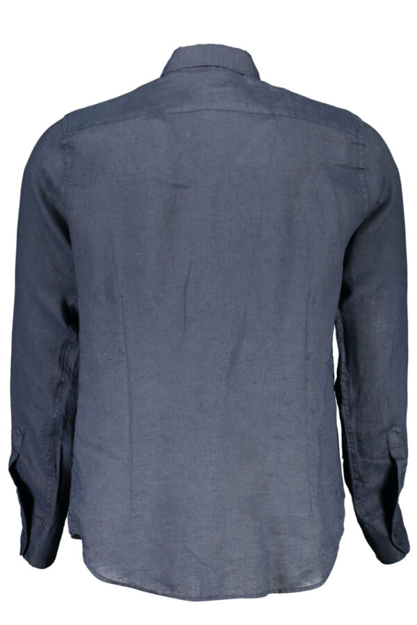LA MARTINA CAMICIA MANICHE LUNGHE UOMO BLU - immagine 2