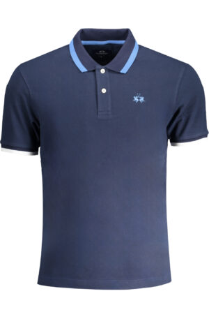 LA MARTINA POLO MANICHE CORTE UOMO BLU