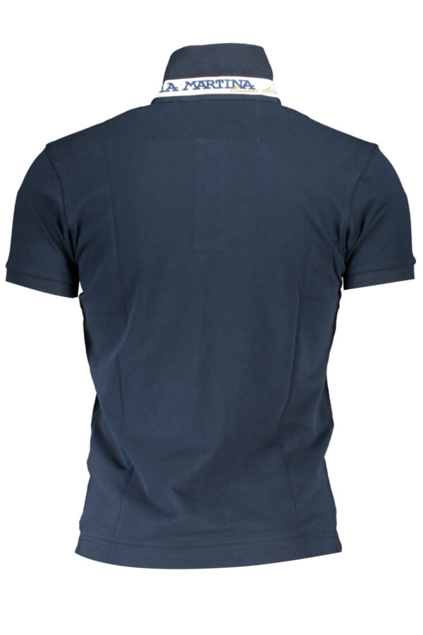 LA MARTINA POLO MANICHE CORTE UOMO BLU - immagine 3