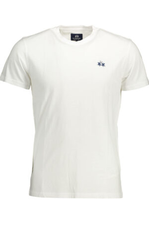 LA MARTINA T-SHIRT MANICHE CORTE UOMO BIANCO