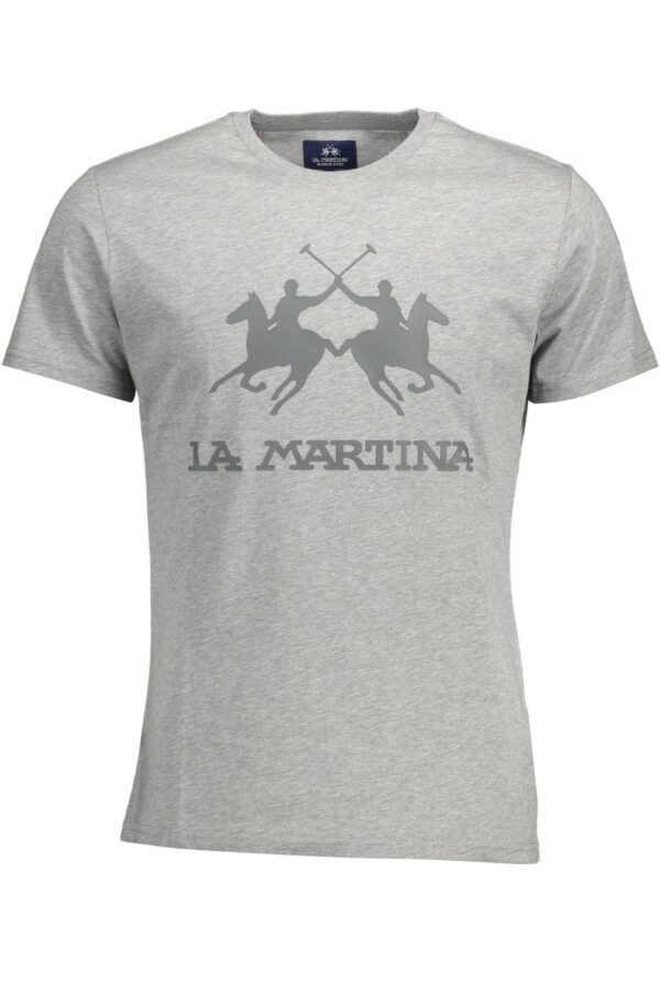 LA MARTINA T-SHIRT MANICHE CORTE UOMO GRIGIO