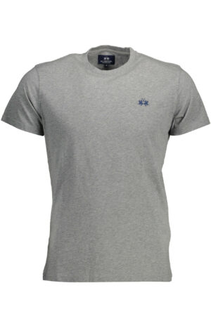 LA MARTINA T-SHIRT MANICHE CORTE UOMO GRIGIO