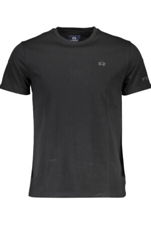 LA MARTINA T-SHIRT MANICHE CORTE UOMO NERO
