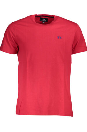 LA MARTINA T-SHIRT MANICHE CORTE UOMO ROSSO