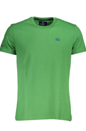 LA MARTINA T-SHIRT MANICHE CORTE UOMO VERDE