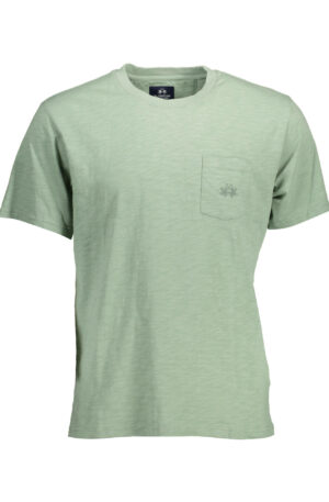 LA MARTINA T-SHIRT MANICHE CORTE UOMO VERDE