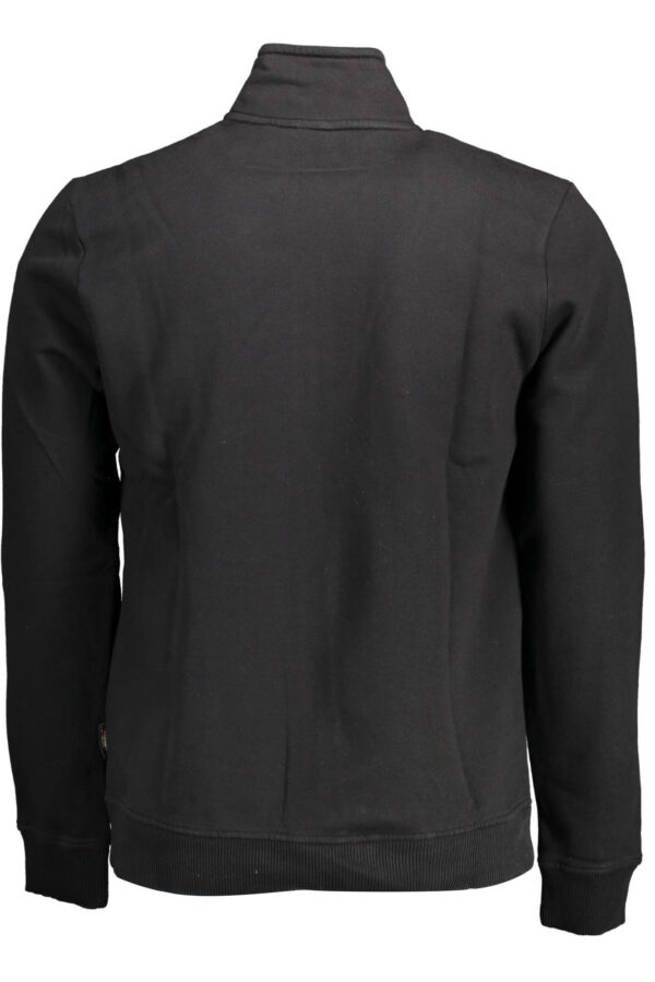 NAPAPIJRI FELPA CON ZIP UOMO NERO - immagine 2