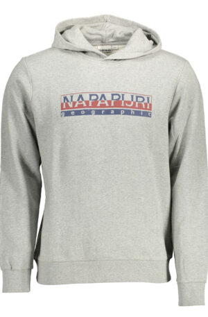 NAPAPIJRI FELPA SENZA ZIP UOMO GRIGIO