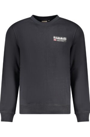 NAPAPIJRI FELPA SENZA ZIP UOMO NERO