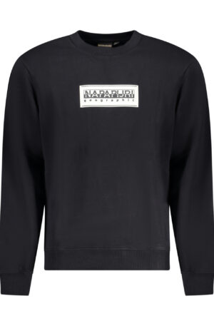 NAPAPIJRI FELPA SENZA ZIP UOMO NERO