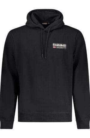 NAPAPIJRI FELPA SENZA ZIP UOMO NERO
