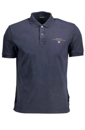 NAPAPIJRI POLO MANICHE CORTE UOMO BLU