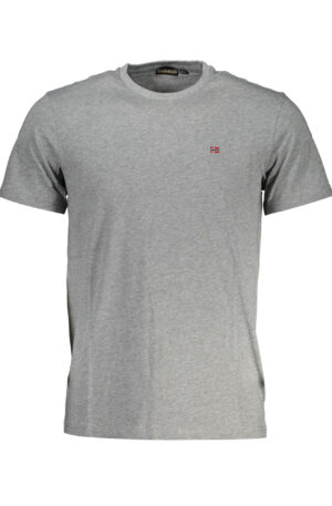 NAPAPIJRI T-SHIRT MANICHE CORTE UOMO GRIGIO