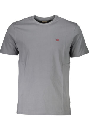 NAPAPIJRI T-SHIRT MANICHE CORTE UOMO GRIGIO