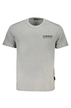NAPAPIJRI T-SHIRT MANICHE CORTE UOMO GRIGIO