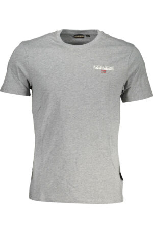 NAPAPIJRI T-SHIRT MANICHE CORTE UOMO GRIGIO