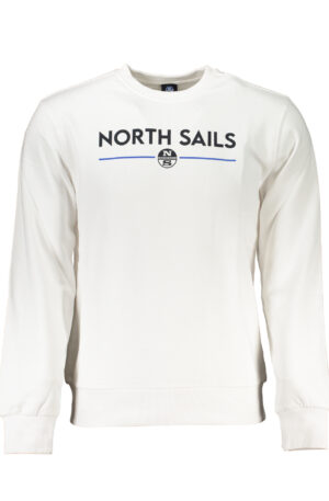 NORTH SAILS FELPA SENZA ZIP UOMO BIANCO