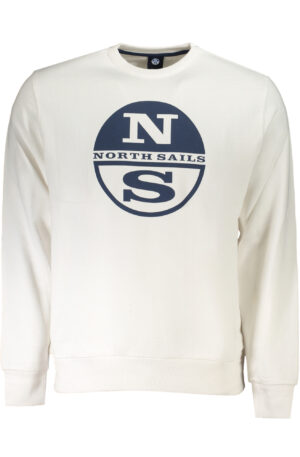 NORTH SAILS FELPA SENZA ZIP UOMO BIANCO