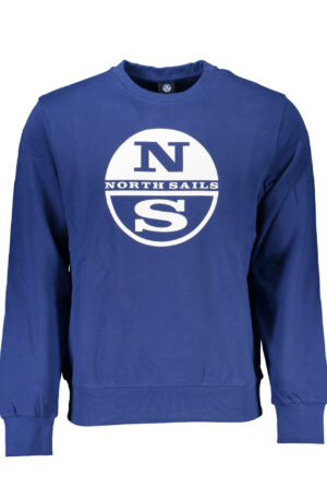 NORTH SAILS FELPA SENZA ZIP UOMO BLU