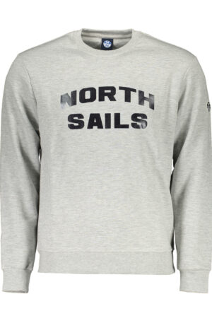NORTH SAILS FELPA SENZA ZIP UOMO GRIGIO