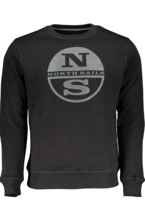 NORTH SAILS FELPA SENZA ZIP UOMO NERO