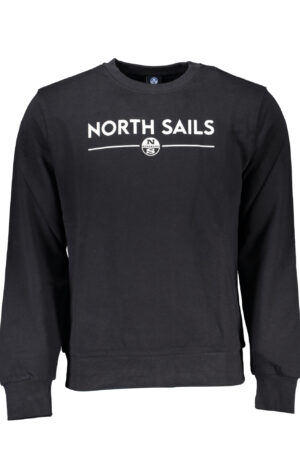 NORTH SAILS FELPA SENZA ZIP UOMO NERO