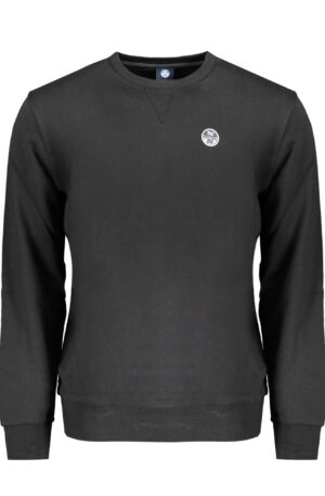 NORTH SAILS FELPA SENZA ZIP UOMO NERO
