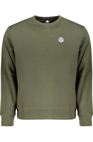 NORTH SAILS FELPA SENZA ZIP UOMO VERDE
