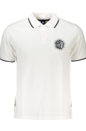 NORTH SAILS POLO MANICHE CORTE UOMO BIANCO