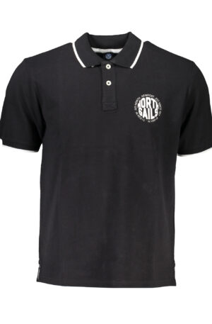 NORTH SAILS POLO MANICHE CORTE UOMO NERO