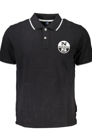 NORTH SAILS POLO MANICHE CORTE UOMO NERO