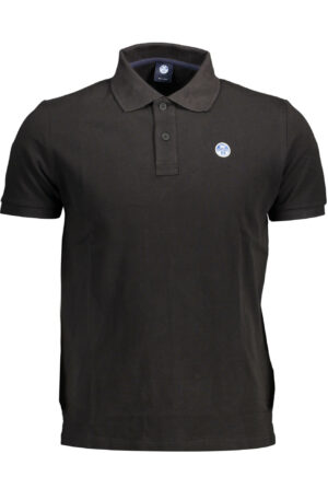 NORTH SAILS POLO MANICHE CORTE UOMO NERO
