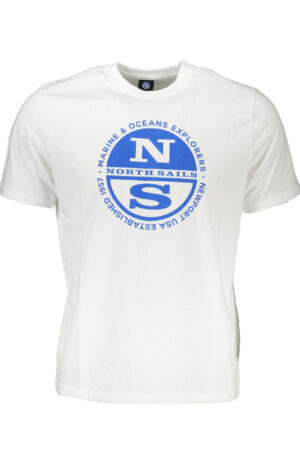 NORTH SAILS T-SHIRT MANICHE CORTE UOMO BIANCO