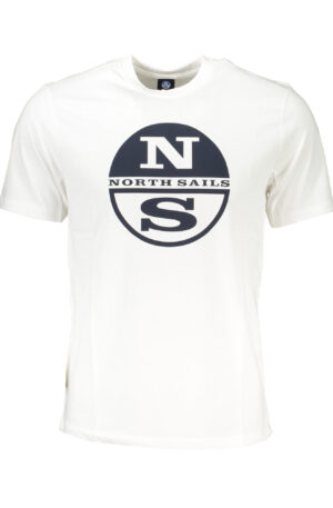 NORTH SAILS T-SHIRT MANICHE CORTE UOMO BIANCO