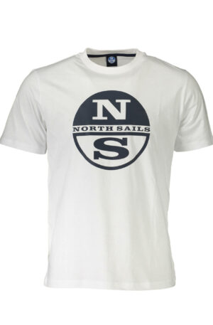 NORTH SAILS T-SHIRT MANICHE CORTE UOMO BIANCO