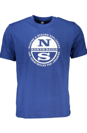 NORTH SAILS T-SHIRT MANICHE CORTE UOMO BLU