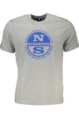 NORTH SAILS T-SHIRT MANICHE CORTE UOMO GRIGIO