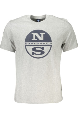 NORTH SAILS T-SHIRT MANICHE CORTE UOMO GRIGIO