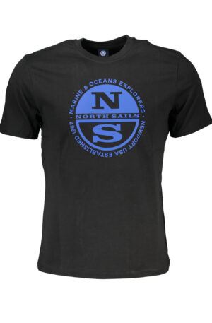 NORTH SAILS T-SHIRT MANICHE CORTE UOMO NERO