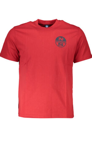 NORTH SAILS T-SHIRT MANICHE CORTE UOMO ROSSO