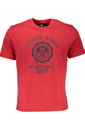 NORTH SAILS T-SHIRT MANICHE CORTE UOMO ROSSO
