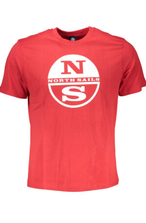 NORTH SAILS T-SHIRT MANICHE CORTE UOMO ROSSO