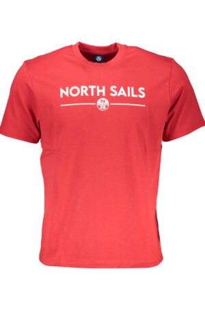 NORTH SAILS T-SHIRT MANICHE CORTE UOMO ROSSO
