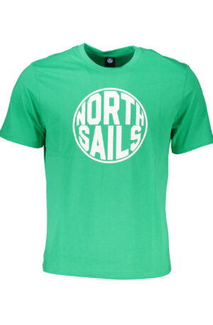 NORTH SAILS T-SHIRT MANICHE CORTE UOMO VERDE