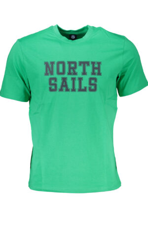 NORTH SAILS T-SHIRT MANICHE CORTE UOMO VERDE